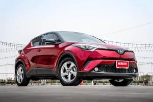 TOYOTA C-HR HYBRID 1.8 HV HI SUV AT ไมล์ 58,000Km ปี2018 (T326)