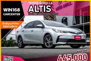 TOYOTA COROLLA ALTIS 1.6 G MNC ไมล์ 79,000Km  ปี2018 (T336)